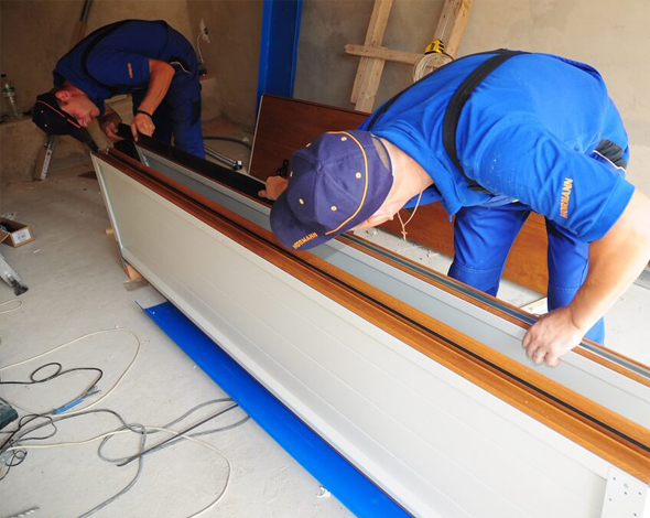 overhead garage door installation Garage Door Installers